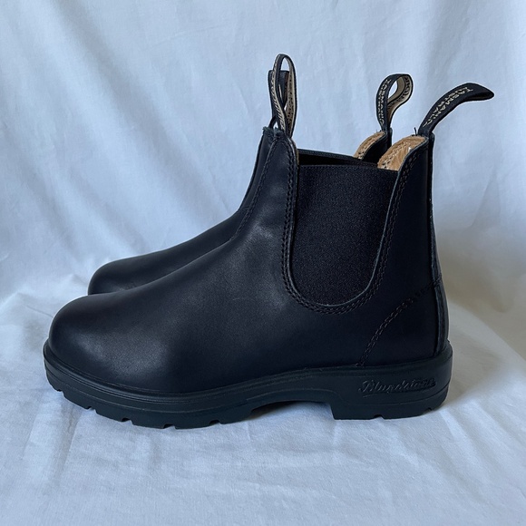 Blundstone 558 Chelsea Boots Women’s Sz 7 Black Elastic Sided NEW IN BOX - Picture 3 of 11